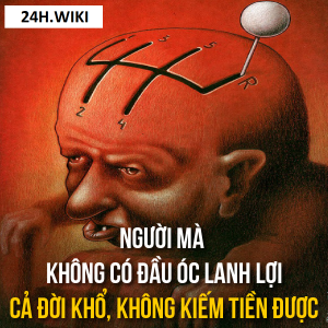 NGƯỜI MÀ KHÔNG CÓ ÓC LANH LỢI THÌ CẢ ĐỜI KHỔ, KHÔNG KIẾM TIỀN ĐƯỢC! * Ai cũng nên đọc! ------------------------------ Gửi: mấy gia nhân ở villa de tony Người sử dụng lao động thích nhận người lanh lợi hơn là người thông minh hay người hiểu biết.  Và 100% người đạt đỉnh cao của nghề nghiệp như bác sĩ, giáo viên, luật sư, kiến trúc sư, thợ kỹ thuật, kỹ sư, kinh tế…đều là người lanh lợi. Chưa thấy bác sĩ nào lù đù mà nói là ông đó giỏi lắm.  Cũng chưa từng thấy giáo viên nào n.g.á.o n.g.ơ, bận áo dài đi từ phòng giám hiệu đến cửa lớp vấp té mấy lần mà gọi là giáo viên giỏi. Cũng chưa thấy ông bà chủ hay giám đốc doanh nghiệp ăn nên làm ra nào mà khờ khạo, bị đối tác l.ừ.a miết. Không có và không có.  Lanh lợi, tức clever, là tính từ chỉ người có tốc độ tư duy cao hơn bình thường. Tốc độ quét ánh mắt và tốc độ đi tương ứng với tốc độ tư duy. Nhưng nếu quét mắt liên tục thì trở thành người gian xảo, vốn là người lanh lợi nhưng phát triển theo hướng tiêu cực.  Người có óc lanh lợi là do kỹ năng quan sát, logic tốt, thực hành nhiều, tức động tay động chân từ bé. Lanh lợi có thể di truyền, thường từ người mẹ.  Nếu bà mẹ lanh lợi và ép con làm việc nhà thì những đứa con, dù nấu cơm cũng nhanh hơn người. Họ có tư duy tốt để sắp xếp cái gì trước, cái gì sau…ví dụ trong lúc chờ cơm chín thì nhặt rau, nếu có bếp khác thì trong lúc nhặt rau, nấu nước trước.  Nên với 1 thời gian 24h, vốn là cái duy nhất công bằng của tạo hoá cho muôn loài, người lanh lợi sẽ làm được n+1 việc, trong khi người dở làm 1 việc không xong, hoặc không nghĩ ra việc gì để làm cả. Cái này không liên quan đến trình độ học vấn hay bằng cấp.  Và kết quả là người thành kẻ bại, chứ không phải do ai nâng đỡ hay may mắn gì cả. Tự mỗi người tư duy và lao động ra sao thì thành người như thế (bạn trai biết để chọn vợ, đừng lấy mấy đứa không biết làm việc nhà, con cái mình sau này sẽ khờ khạo.  Con gái phải lựa trai có ý chí mạnh và biết làm việc nhà mới quen, vì chỉ có người này mới có thể khởi nghiệp, để đời con mình không cực khổ. Không thể đẻ con ra rồi đèo trên chiếc xe máy vun vút dưới trời nắng đổ lửa 40 độ, cạnh tranh với xe container, xe khách ở quốc lộ được).  Kỹ năng quan sát là cái đầu tiên của người lanh lợi phải có. Nhìn xung quanh bán kính 1m rồi xa hơn, sẽ thấy những cái bất thường cần phải thay đổi. Bật điều hoà mà vẫn mở cửa sổ, rác chưa đổ, bức tranh bị treo nghiêng, cái hốc đó nên đóng thêm 1 cái tủ sẽ hợp lý hơn.  Nhìn lên trần, mạng nhện đó cần phải dọn, chỗ đó nắng vào cần để cái cây xanh, chỗ đó mưa tạt cần phải che, chỗ đó tối quá cần bắt thêm bóng đèn, bóng c.h.á.y thì thay mới. Thực tế có công ty, cả chục nhân viên ngồi dưới cái bóng chớp tắt…mà vẫn say sưa làm việc, thật là lạ.  Đến một ngôi nhà, một môi trường khác…thì lập tức quan sát trật tự của họ. Giày dép họ cho mang vô nhà hay để ngoài, ra khỏi toilet nên đóng cửa lại, tiêu tiểu xong nên rửa sạch, lấy giấy lau khô bồn cầu lẫn nơi mình rớt nước xuống…trả lại y chang như lúc mới vào. Cái bếp phải dọn dẹp, vị trí nào để cái gì cho hợp lý.  Các bạn gia nhân ở villa lấy đường cát pha cà phê xong quên đóng nắp lại, hoặc đóng không chặt…và kiến đen vô nhiều, phải đổ bỏ. Nhiều bạn ngồi 1 bật quạt cho mát, bật tivi xem, xong đứng dậy chả buồn tắt, nghĩ là chút xíu quay lại, xong cái có ai điện thoại, vọt đi chơi luôn.  Có bạn rửa bát tốn nước kinh khủng. Nước thì cứ cho chảy róc rách liên tục. Sao không dồn vào cái thau hoặc chặn cái thoát nước trong bồn để rửa cho tiết kiệm nước hơn?  Chỗ ngủ cũng vậy. Sắp xếp sao cho nằm ở 1 góc nào đó, chừa khoảng không cho sinh hoạt, bàn này tủ kia. Đã có nhiều bạn trẻ ở nhà trọ, nhậu xong về cởi áo ngủ giữa nhà, lấy quạt hay máy lạnh chĩa thẳng vô cho mát…và sáng mai vĩnh viễn không dậy được nữa.  Khi ở chung, nên nghĩ về người khác trước khi nghĩ về mình. Có nhiều gia nhân ở villa 1 thời gian bị đuổi. Buổi sáng dậy, chẳng quan tâm đến ai ăn gì uống gì, bạn tự pha ly cà phê, tự nấu tô mì tôm ăn rồi bỏ đi.  Buổi tối về là lên phòng ôm laptop, mặc con Lu cả ngày chưa ăn gì, nhà cửa thì bề bộn dơ dáy. Vô phòng ngủ thì quần lót góc trái, quần đùi góc phải, bít tất (vớ) mang 2 lần (lẽ ra là chỉ mang 1 ngày phải giặt), giấy ăn vứt lung tung, cả phòng xộc lên mùi hôi t.h.ố.i như chuồng heo.  Nhưng vẫn ngủ được. Các bạn khác đang nhặt rau nấu cơm thì ngồi trên ghế, khoe kiến thức rau này ăn tốt, rau kia không tốt…nhưng không mó tay vào làm, đợi nấu xong nhào vô ăn. Ăn xong là lập tức xách ba lô lên đi làm, đi học, đi tập gym.  Lịch sử villa đã từng đuổi 3 đứa, đều là đứa học giỏi, thi ĐH đều hai mấy ba chục điểm, nhưng ra đời không thành công, phải ngửa nón ngửa tay xin việc miết, làm đâu người ta cũng đuổi chỉ sau vài tháng.  Villa nuôi 5 con gà Đông Tảo lúc mới 1 tháng tuổi, cho nằm trong cái rổ. 3 tháng sau, vẫn cái rổ đấy, 5 con bây giờ đã hơn ki lô nằm chen chúc la ỏm tỏi, cả chục đứa villa nhìn cười. Auto Farm tức hệ thống trồng rau thuỷ canh trên lầu có mấy chậu đã không còn cây gì….nhưng không ai biết phải trồng mới. Túi nilon bay đầy sân thượng.  Quần áo bao giờ cũng giặt 2-3 lần, vì giặt xong đem phơi, đi làm đi học không chịu lấy vô chỗ khuất gió, chiều về thấy bay tứ tung cả nên giặt lại, Quần lót 7 sắc cầu vồng bay xuống đất, con Lu cắn lủng hết mấy chỗ nhạy cảm, rồi nửa đêm thắp đèn ngồi vá.  Vô một trung tâm mua sắm hay tiệc tùng đông người, mình quan sát cửa thoát hiểm, ví dụ đột ngột c.h.á.y thì sẽ men theo bức tường nào để tìm cửa thoát nạn. Nhìn mối điện bị hở, nguy cơ c.h.á.y n.ổ, nên báo cho người ta sửa.  Lái xe trên đường thì càng quan sát vì mô hình thị trấn mở rộng cho mọi đô thị nước ta, người ta sẽ vừa lái xe máy vừa chạy tìm cửa hiệu bán cái gì đó mà mình cần mua. Có khi đang chạy thì nhác thấy, nên phanh lại cái két, rẽ vào ngay, phía sau không phản ứng kịp là tèo đứa đi xe máy trước.  Mệt quá, nói chung tụi mày không lao động chân tay thì sẽ không có óc quan sát. Mà không có óc quan sát thì cả đời khổ, không kiếm tiền được. Sai lầm lớn nhất của giáo dục mỗi gia đình là từ lớp 10, chỉ ngồi bàn giấy “ô mê ga tê cộng phi” từ sáng đến khuya để vô đại học cho bằng được, và hậu quả là 199 ngàn kỹ sư cử nhân thạc sĩ thất nghiệp như thống kê trên báo sáng nay.  Số còn lại lao động không có năng suất mấy, doanh nghiệp hay cơ quan phải gồng mình chịu đựng, đuổi riết cũng mỏi miệng. Chỉ có một số ít là lao động cực giỏi, người sử dụng lao động phải tranh giành nhau để mời về.  Đặc trưng của nhóm lao động giỏi này là được gia đình cho lao động chân tay từ bé, nên người khoẻ khoắn cân đối, tư duy lanh lẹ hơn người, làm được việc nên ai cũng ưa cũng thích.  Từ năm 2 năm 3 là đã đi làm thêm, đã được người ta đặt cọc. Còn tốt nghiệp rồi mà thất nghiệp, hay phải nhờ ai xin việc làm cho, thì là đứa dở, dở ẹt.  Do nó, 100% do cha mẹ nó sai lầm trong đào tạo, và bản thân nó là đứa biếng nhác ngại động chân động tay, quen được cha mẹ hầu hạ. Nên thất nghiệp thôi, chẳng nên thương tiếc gì, đứa nào cũng thích làm việc nhàn lương cao, không áp lực, không đi nắng ngoài đường, phần lớn thời gian ở văn phòng chơi Phây - búc, có sếp quản lý thì làm, không có thì chơi, nhưng kỳ lạ là cuối tháng cầm lương mà không xấu hổ.  Nói túm lại là: phải sửa đổi. Bắt đầu làm tay chân mọi thứ, không nhờ người khác nữa, tự khắc sẽ có ÓC QUAN SÁT và có tất cả.  Tác giả: Tony Buổi Sáng